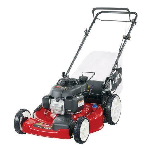Self propelled gas mower. 22 inch 170cc OHV engine high wheel RWD 3 in 1 with height adjustment. oil included