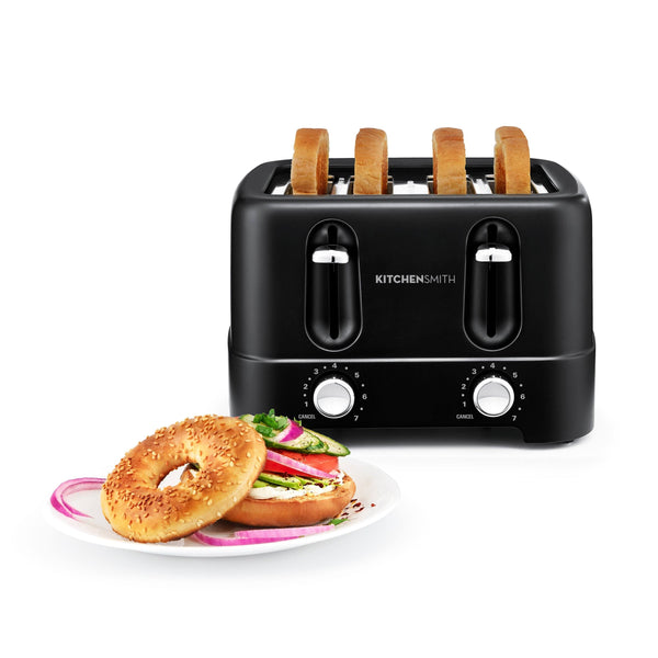 Kitchensmith by Bella 4 Slice Toaster, Kitchen Appliance