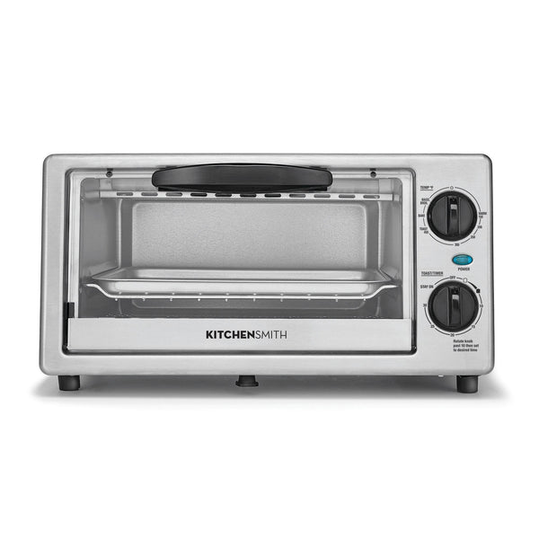 Kitchensmith Toaster Oven Stainless Steel, Kitchen Appliance