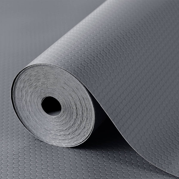Shelf Liners for Kitchen Cabinets Non Adhesive, Drawer Liner for Bathroom Non Slip, Waterproof Refrigerator Liners for Shelves Fridge Mats, Plastic