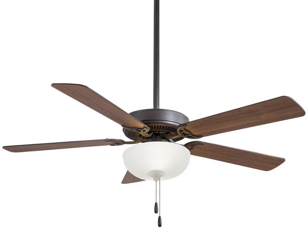 Minka Aire Fans Contractor II Uni Pack 5 Blade Ceiling Fan with Light Kit 18