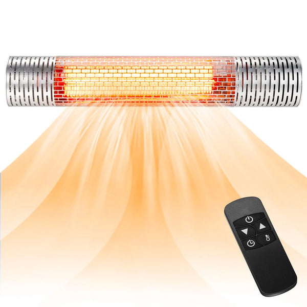 Tangkula 1500W Wall Mounted Patio Heater, Kitchen Appliance