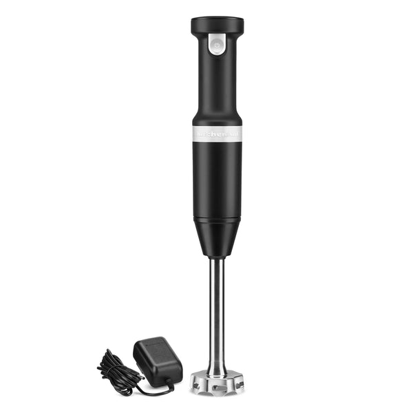KitchenAid Cordless Variable Speed Hand Blender Black Matte