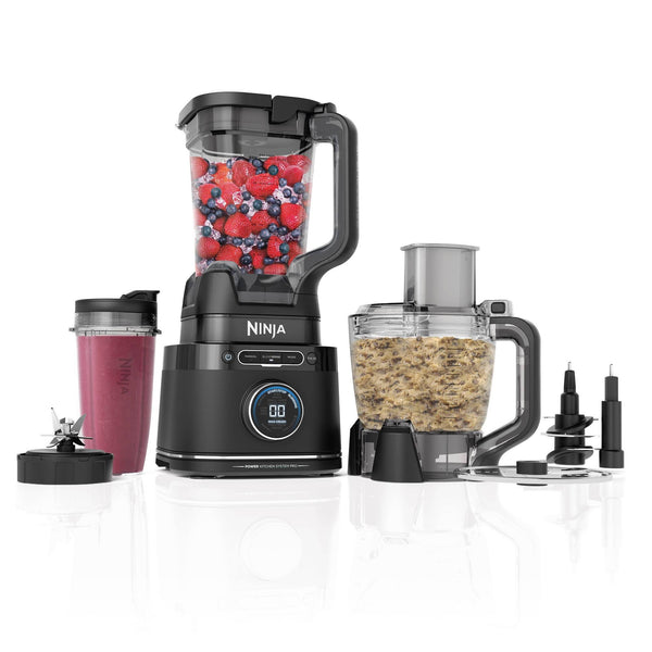 Ninja Detect Kitchen System Power Blender + Processor Pro with BlendSense Technology Black