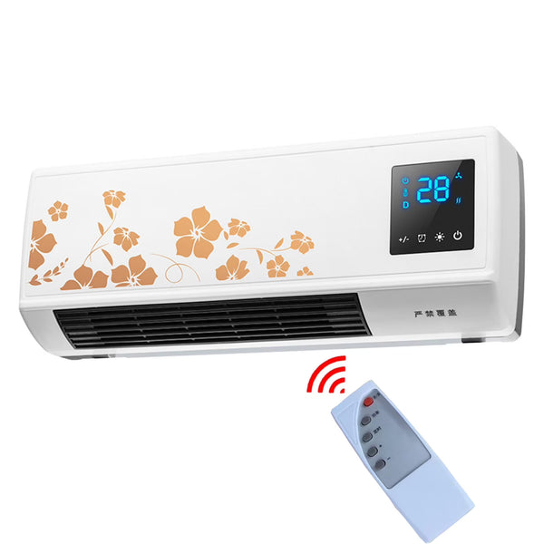 FYHALE 8,000 Btu 115V Wall Mounted Air Conditioner with Remote Control (Heating and Cooling)