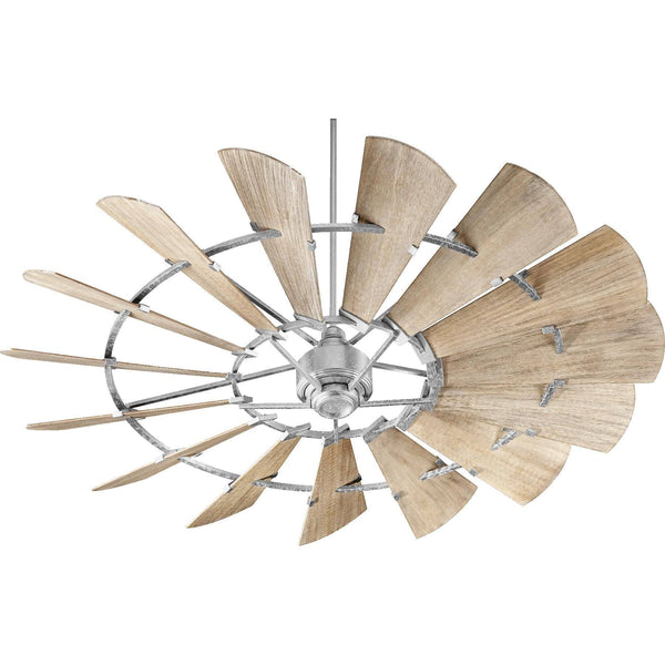 Quorum Windmill 72" Ceiling Fan Galvanized 97215 9