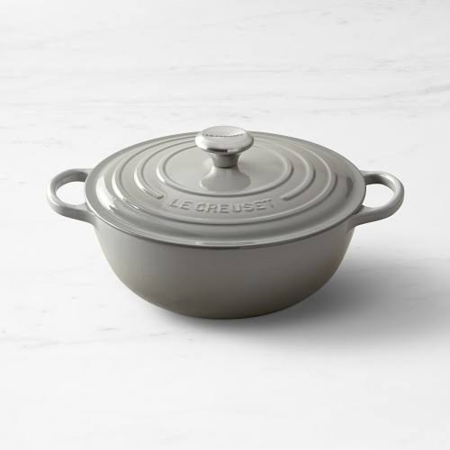 Le Creuset Cast Iron Soup Pot, 4 1/2 Qt, French Grey | Williams Sonoma Cookware Multipots & Stocks Kitchen Accessories 4930545