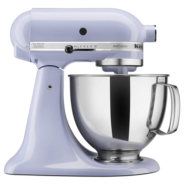 KitchenAid KSM150PSLR Artisan Series 5 Qt. Stand Mixer with Pouring Shield Lavender Cream
