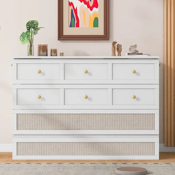 Nestfair Full Size Murphy Bed with Spacious Drawers