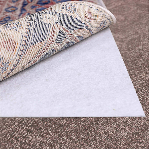 Rug on Carpet Non Slip Rug Pad by Slip Stop White 2' x 10'