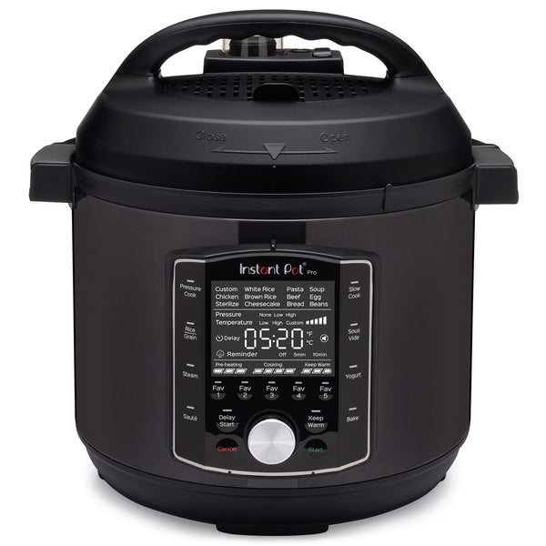 Instant Pot Pro 8 Quart Electric Pressure Cooker, 10 in 1 Slow Cooker, Rice/Grain Cooker, Steamer, Saut, Sous Vide, Yogurt Maker, Sterilizer and