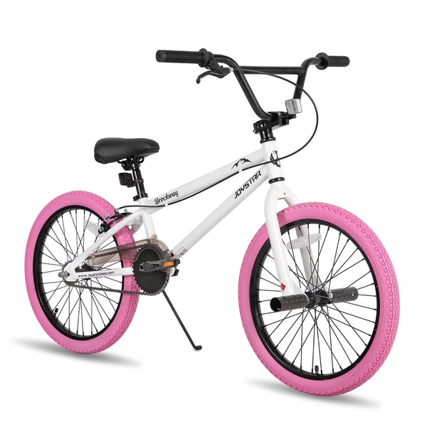 JOYSTAR Brockway Freestyle Kids BMX Bikes 20" Kids Bicycles for 6 11 Years Old Boys Girls, Multiple Colors