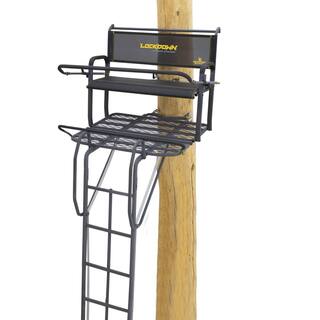 Lockdown 21 ft. 2 Man Ladder Treestand LD202E