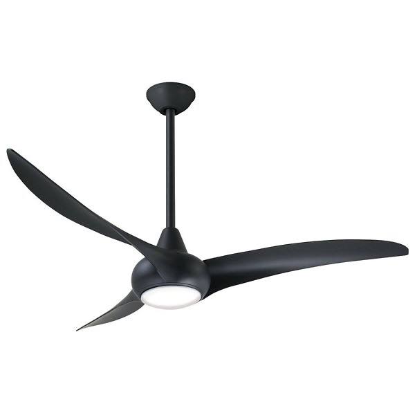 Minka Aire Light Wave LED 44" Ceiling Fan Coal F845 CL