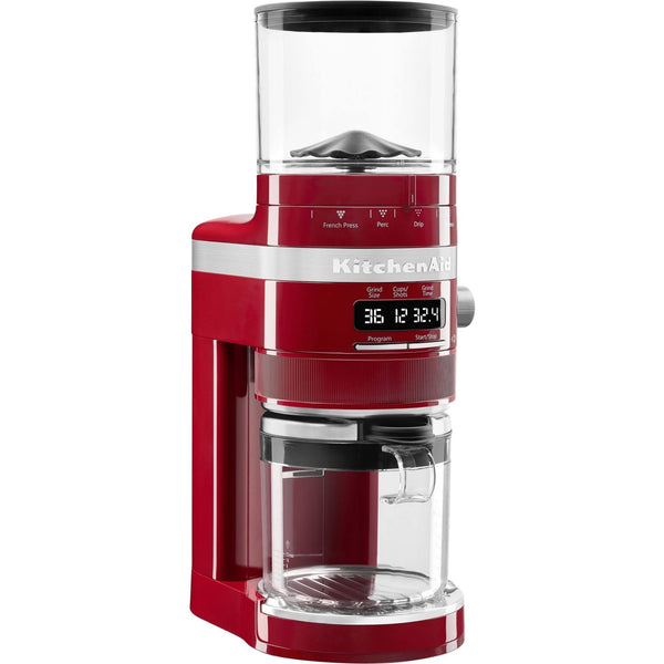 KitchenAid Burr Coffee Grinder Empire Red