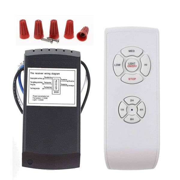 LPHUMEX Universal Ceiling Fan Remote Control Kit, 3 in 1 Ceiling Fan Light Timing & Speed Remote, for Hunter/Harbor breeze/westinghouse