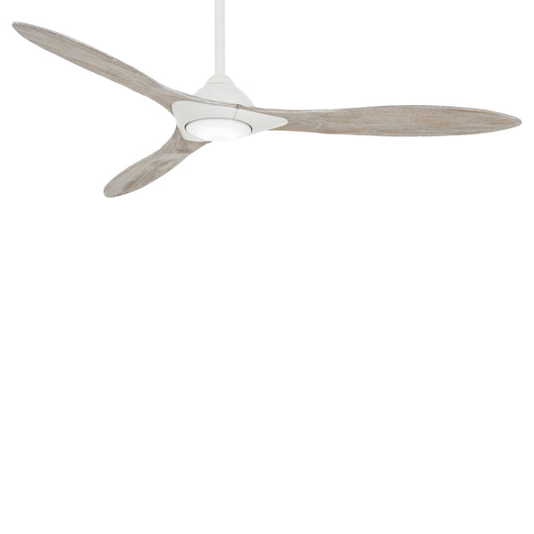Minka Aire Sleek LED 60" Ceiling Fan Flat White F868L WHF