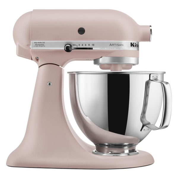 Kitchenaid Artisan Series 5 Quart Tilt Head Stand Mixer, Feather Pink, KSM150PS