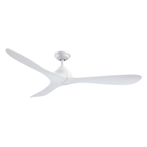 Parrot Uncle 56 in White Indoor Ceiling Fan and Remote (3 Blade)