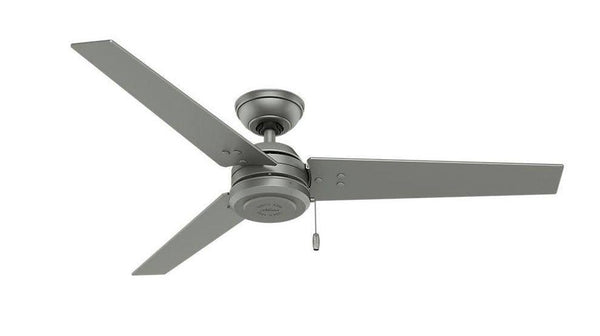 Hunter Cassius 52" Ceiling Fan Matte Silver